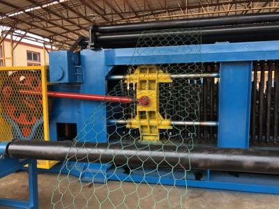 China 22kw Gabion Mesh Roll Making Machine For Gabion Box Max Length 4.3m for sale