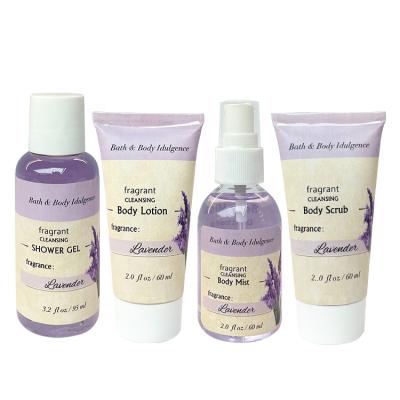 China Moisturize OEM/ODM Private Label Natural Lavender Skin Care Bath Gift Set for sale