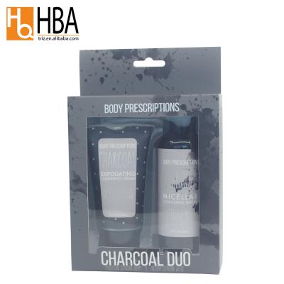 China Duo Face Care Deep Clean Cleansing Set With Cleansing Cream And Cleansing Liquid for sale