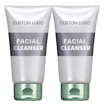 China Default Clearing Personalized Customizable High Quality Moisturizing Face Wash Cream Packaging Facial Cleanser for sale