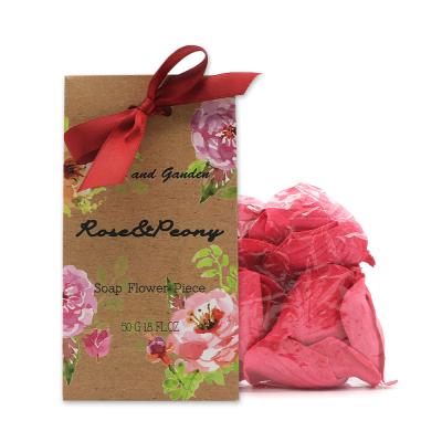 China ANTISEPTIC 2018 New Design Scented Bath Boxed Elegant Rose Soap Flower for sale