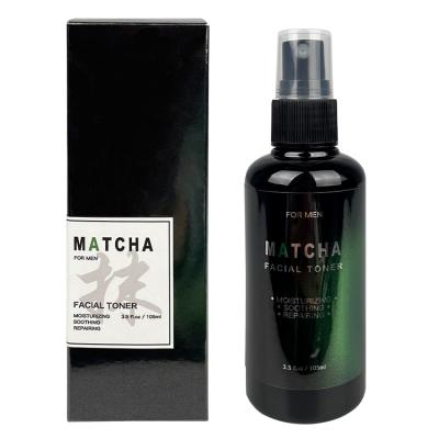 China Private Label Matcha Natural Organic Facial Mist Skin Care Spray Nourishing Face Hydrating Toner for sale