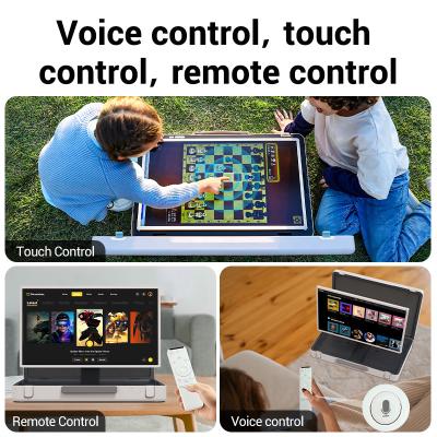 Cina ELC PackGo 27 pollici touch screen Smart TV portabile valigetta Smart TV tablet esterno in vendita