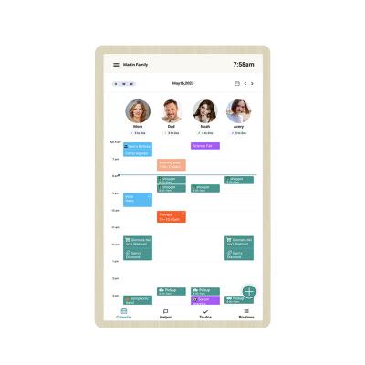 China Online Monthly Planner Digital Wall Calendar For Streamlined Family Scheduling for sale