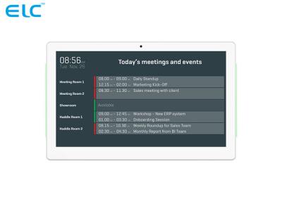 China PoE/NFC/RFID Meeting Room Digital Signage With 2MP Wide View Front Camera for sale