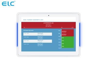 China 10.1 Inch Meeting Room Digital Signage Touch Screen With LED Light Bar for sale