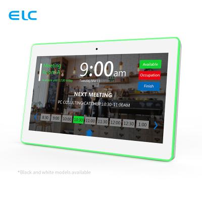 China 10.1 Inch POE Android 11 Meeting Room Tablet With Touch Screen LED Light Bar for sale