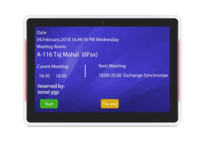 China WA1012T 10.1 Inch Android Meeting Room Display Tablet Wall Mount RK3288 LCD IPS Panel for sale