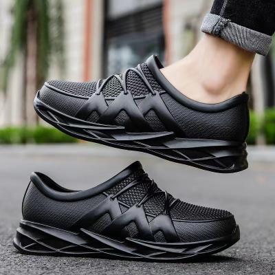 China Fashion Trend New rain shoes Men's low top summer kitchen work rubber shoes rainy waterproof shoes rain boots tide for sale