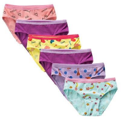 China Breathable Little Kids High Quality Panties Cotton Pattern Teenage Girls Custom Underwear for sale