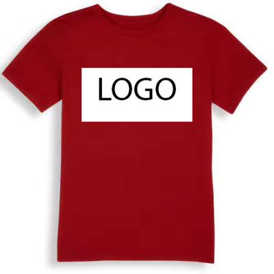 China Free Custom Wholesale Logo Printing Low MOQ Short Sleeve T-Shirts For Men And Women Express Shipping for sale