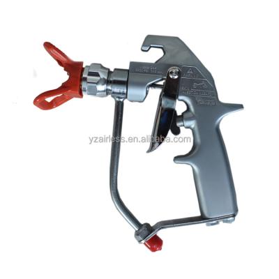 China Paint Spray Gun Silver Plus 2 Finger Trigger Paint Sprayer Airless Spray Gun for sale