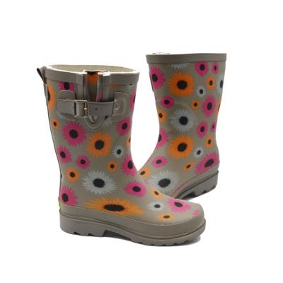 China Waterproof Hot Selling Kids Girls Wellington Boots Comfortable Kids Rubber Rain Boots for sale