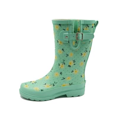 China Hot Sale Outdoor Waterproof Anti Slip Kids Wellington Rain Boots for sale