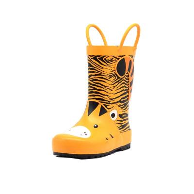 China Hot Selling Waterproof Outdoor Waterproof Kids Wellington Rubber Rain Boots For Kids for sale