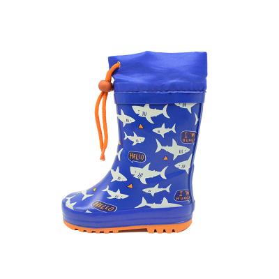 China High Quality Comfortable Kids Raincoats And Kids Rain Boots Rubber Rubber Shoes for sale