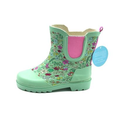 China High Quality Comfortable Waterproof Rain Shoes Outdoor Rubber Boots For Kids Wellington Boots for sale