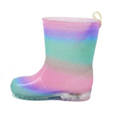 China Toddler Waterproof Hot Sale Girls Rain Boots Plastic Rubber Boots For Kids Girls for sale