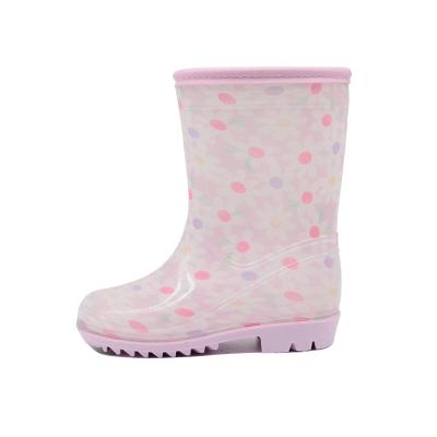 China Wholesale Lightweight PVC Child Rain Boot Outdoor Comfortable Boots For Kids For Kids for sale