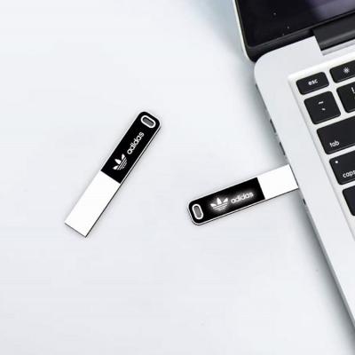 China Waterproof USB Flash Memory Stick 128 Gigabyte Metal USB Drive 64 Gigabyte Thumbdrive Pen Drive 16GB on 8GB Head LED Pendrive 32gb for sale