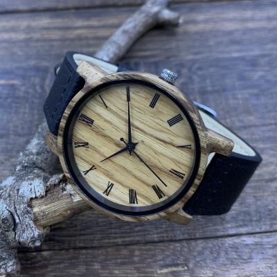 China 2021 Unisex Wooden Watches Customized Dropshipping Wooden White Watch Handmade Watch for sale