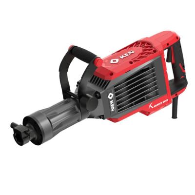 China Earth Leveling 1600W 2895 KEN Handheld High Power Industrial Grade Concrete Slotting Electric Hammer Drill for sale