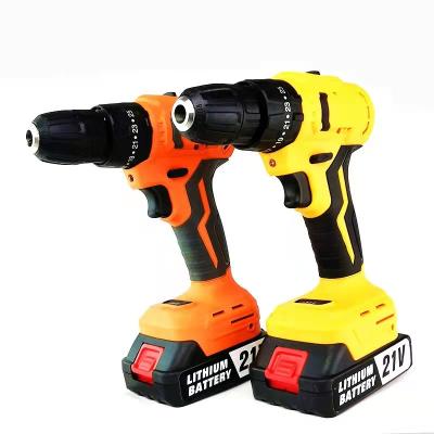 China small rechargeable 21V lithium battery Mini Pistol Brushless Electric Drill CT8068 two-speed plug for sale