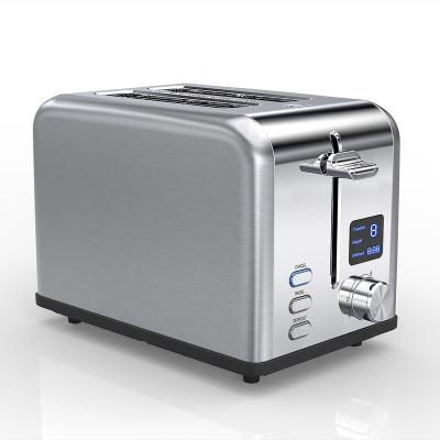 China Multifunctional Household Stainless Steel 2 Pcs 4 Piece Toaster Toast Bread Heating Machine for sale