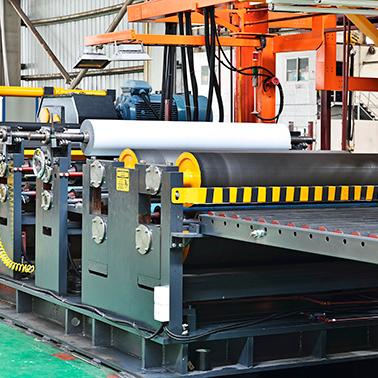 China Metal processing 430 and other metallurgy machines for stainless steel sheet and coil surface with covered PVC film for sale