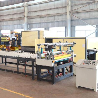 China 430 No.4 metal processing and metallurgy machinery for stainless steel sheet and coil with automatic PVC film for sale