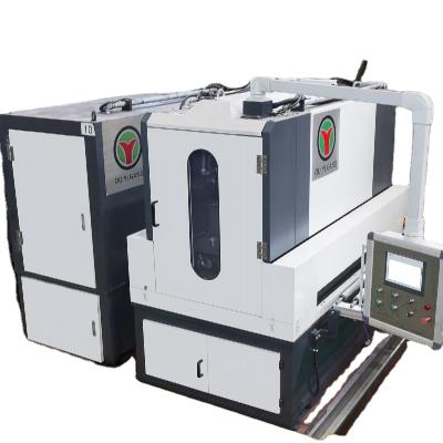 China Environmental protection metal stainless steel no.4 8k hairline new finish stainless steel sheet to sheet or coil to coil polishing grinding machine for sale