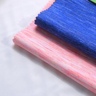 China New Arrival Shrink-Resistant Custom Colors Solid Knitted Scuba Polyester Rayon Nylon Yarn Dyed Fabric for sale