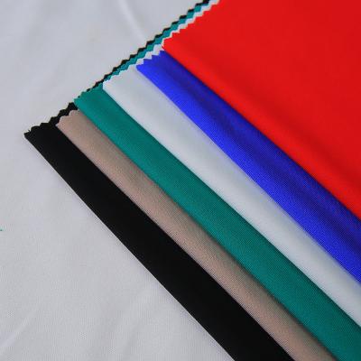 China Shrink-resistant soft breathable solid kids plain ity dyed 95 poly 5 spandex fabric knit for t-shirt for sale