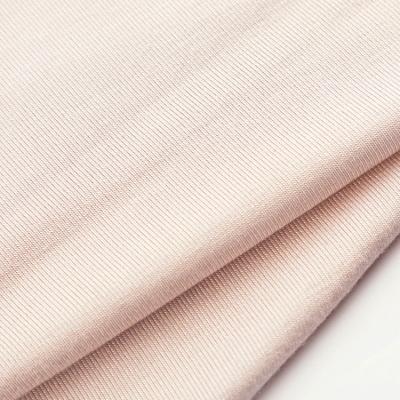 China Bright color fastness breathable plain dyed custom bamboo spandex 95 5 fabric for underwear for sale