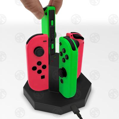 China USB Charging 4 Charger Port Nintendo Switch USB Dock Charging Station for Nintendo Switch Joy Con Controller for sale