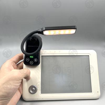 China High Quality Plastic Flexible USB Rechargeable Factory Mail Eye Care Charging LED Clip Reading Light for sale