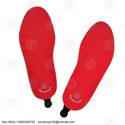 China EVA USB Heated Washable Warm Thermal Insoles Feet Heating Insoles Unisex Shoe Insoles for sale