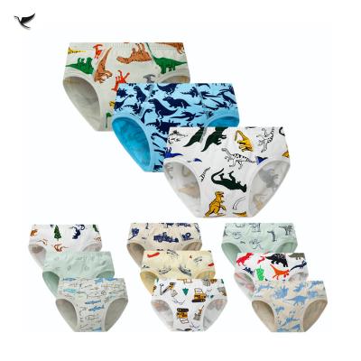 China Breathable Underwear Teenage Boxers Cute Kids Cartoon Printed Panties Kids Cotton Boy Teen Boxer Briefs for sale