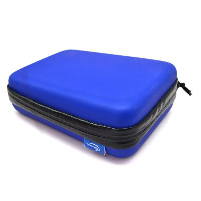 China Durable Custom Material Case BWLD0412 Glossy EVA Portable Hard Drive Color Logo OEM &ODM Carry Storage Case - Blue for sale