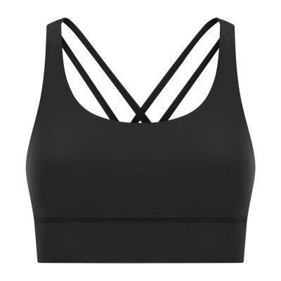 China Autumn And Winter Sports Bra 2020 Breathable And Back Wear Shockproof Sports Fitness Invest Yoga Tank Top for sale