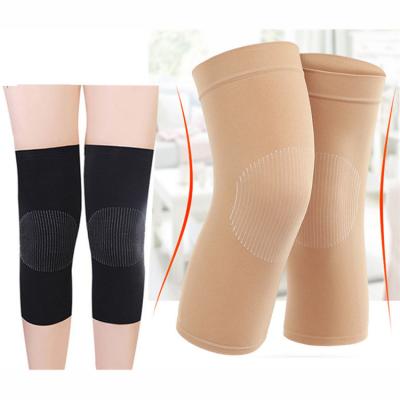 China High Quality Sports Bamboo Gym Knee Sleeve Pad Charcoal Knee Support Thin Breathable Warm Pad for sale