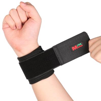 China Protective Outdoor Sport Lift Ups Fitness Steel Support Pressurized Weightlifting Lift Ups Wrist Compression Strap for sale