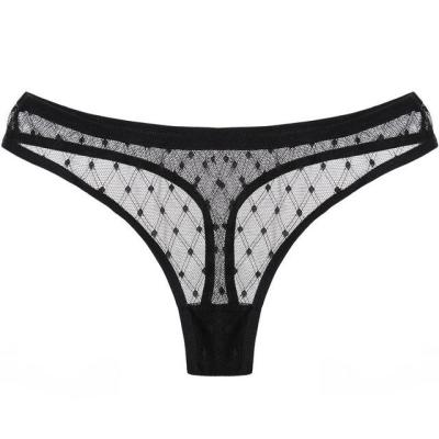 China New Women's G-String Lace Underwear Panties Breathable Sexy Low Waist Thong Female Brief Briefs Suggests Lingerie for sale