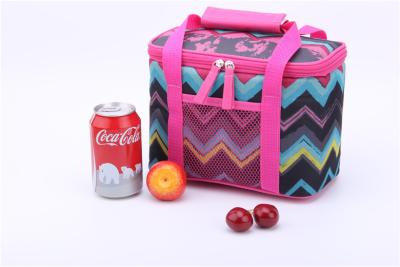 China 600D Purse Meal Fridge Pak Insulated Cooler Bag Freezer Bags Collapsible for sale