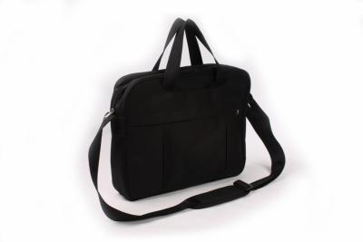 China Black Polyetser Briefcase Computer Bags For Men Heat Transfer Printing for sale