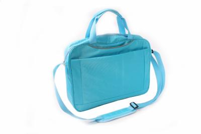 China Girls Blue Briefcase Computer Bag , Outdoor Ladies Laptop Bags Polyester for sale