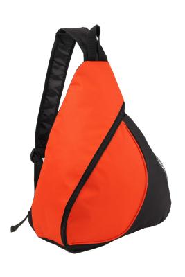 China Climbing Triangle Sling Bag Purse One Strap Backpack For Boys Red for sale