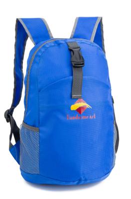 China Blue Man Packable Day Backpack Ultralight Rucksacks Collapsible Eco Friendly for sale