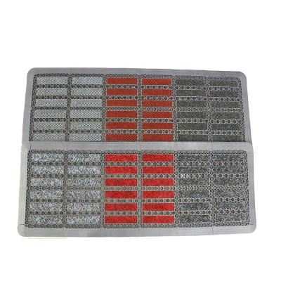 China Deerjie PVC& Non Slip Nylon Entrance Modular Flooring Non Slip Interlocking Outdoor Hotel Carpet Tiles for sale