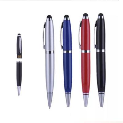 China Multifunctional Pen Stylus Pen Shape USB Pendrive 4gb 8gb USB Flash Memory Stick 64GB Promotion Pen Stylus Pen Shape Custom Customized Logo for sale